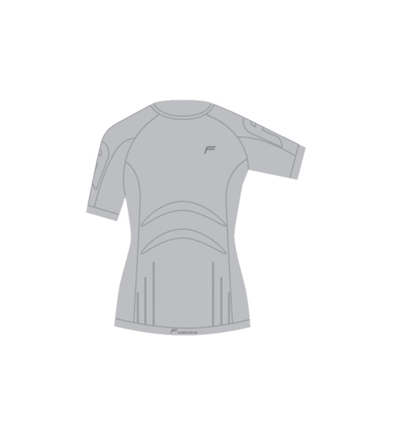 Koszulka damska FUSE ALLSEASON Megalight 200 T-Shirt / M szara (WYPRZEDAŻ -60%)