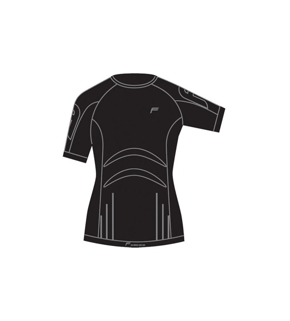 Koszulka damska FUSE ALLSEASON Megalight 200 T-Shirt / XL czarna (WYPRZEDAŻ -60%)