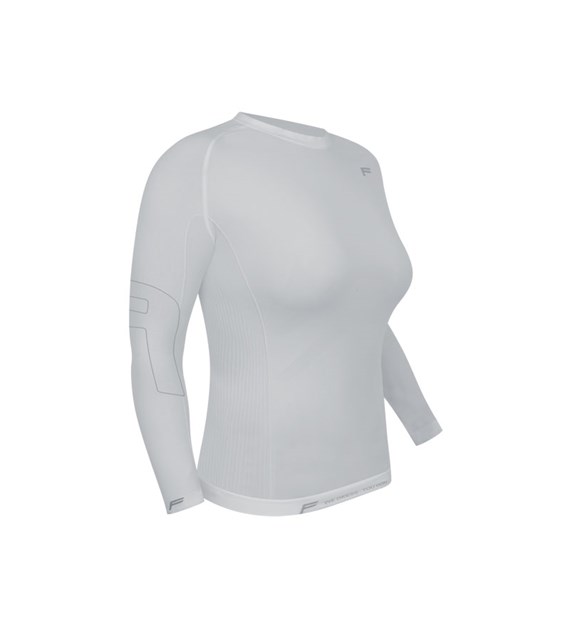 Koszulka damska FUSE ALLSEASON Megalight 200 długi rękaw / XL biała (WYPRZEDAŻ -60%)