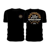 T-shirt FASTHOUSE Deco SS Tee, Black - roz. L (NEW)