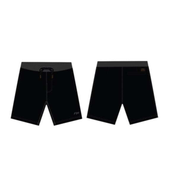 Szorty plażowe FASTHOUSE Jack Hybrid Short, Black roz. S (NEW)