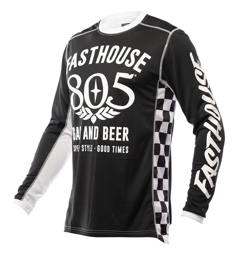 Koszulka FASTHOUSE Grindhouse 805 Jersey - Black, rozmiar S (NEW)
