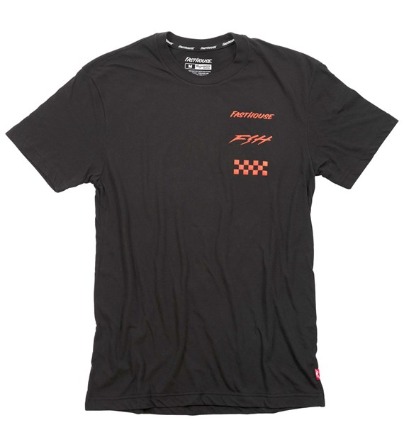 Koszulka FASTHOUSE Evoke Tech Tee - Black, rozmiar S (NEW)