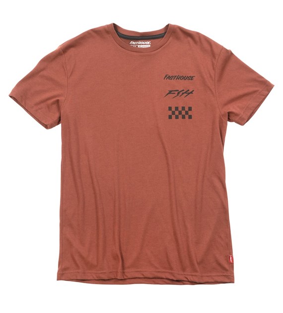 Koszulka FASTHOUSE Evoke Tech Tee - Rust, rozmiar S (NEW)