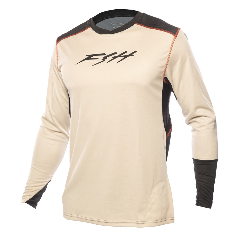 Koszulka FASTHOUSE Alloy Ronin LS Jersey - Cream, rozmiar XL (NEW)