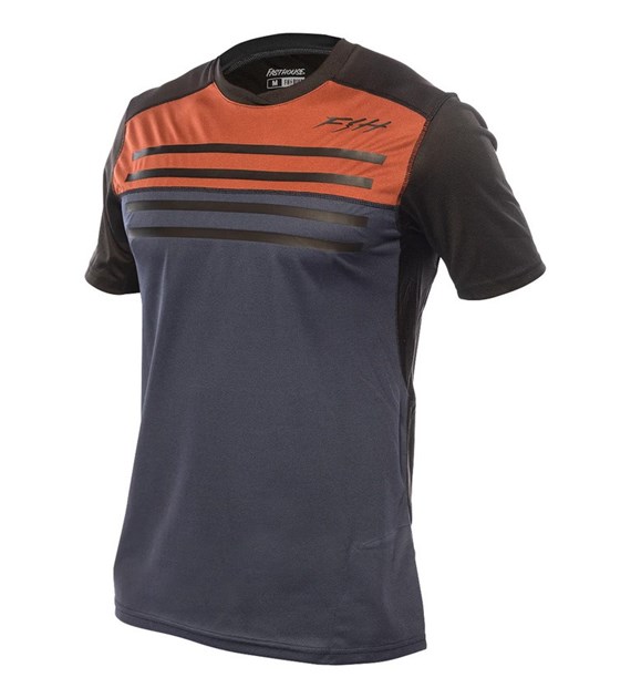 Koszulka FASTHOUSE Alloy Sidewinder SS Jersey - Rust/Midnight Navy, rozmiar S (NEW)