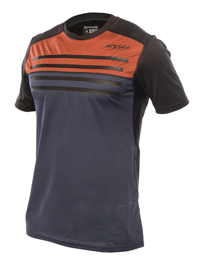 Koszulka FASTHOUSE Alloy Sidewinder SS Jersey - Rust/Midnight Navy, rozmiar S (NEW)