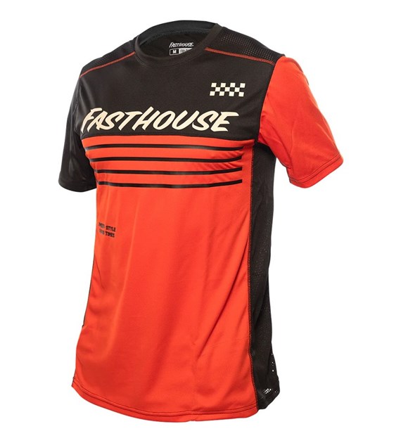 Koszulka FASTHOUSE Classic Mercury SS Jersey - Black/Red, rozmiar S (NEW)