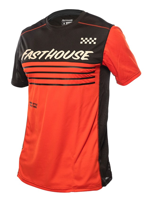 Koszulka FASTHOUSE Classic Mercury SS Jersey - Black/Red, rozmiar S (NEW)