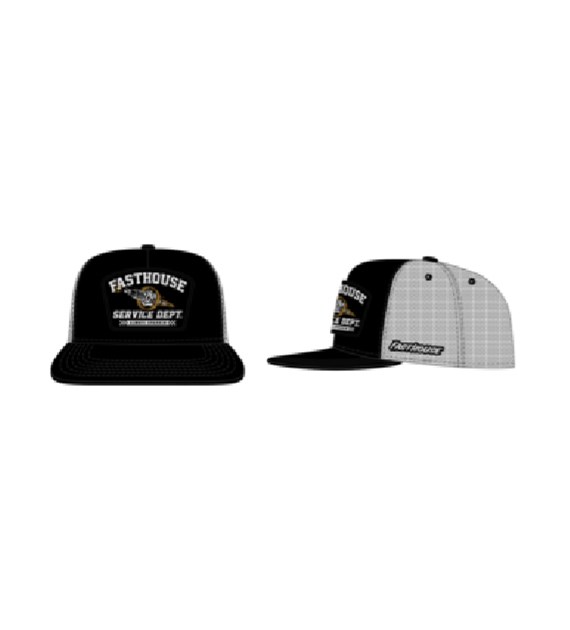 Czapka z daszkiem FASTHOUSE Ignite Hat, Black roz. One Size (NEW)