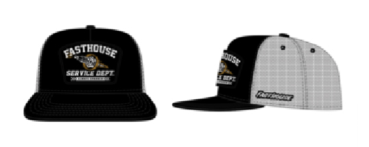 Czapka z daszkiem FASTHOUSE Ignite Hat, Black roz. One Size (NEW)