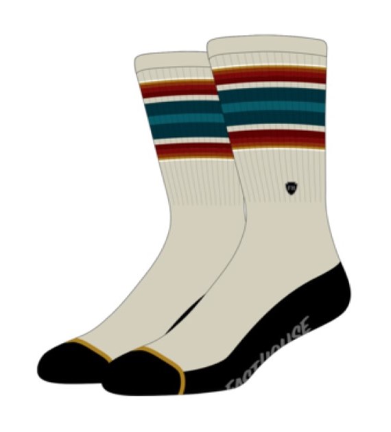 Skarpetki FASTHOUSE Sanora Sock, Cream - roz. S/M (NEW)