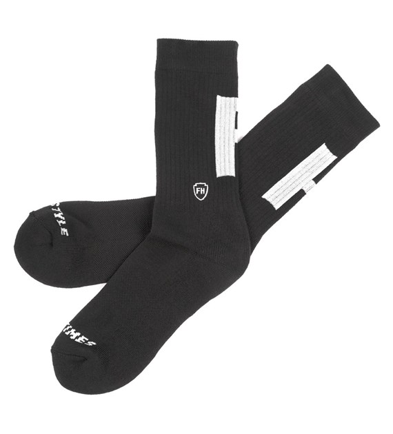 Skarpetki FASTHOUSE Varsity Performance Crew Sock, Black - roz. S/M (NEW)