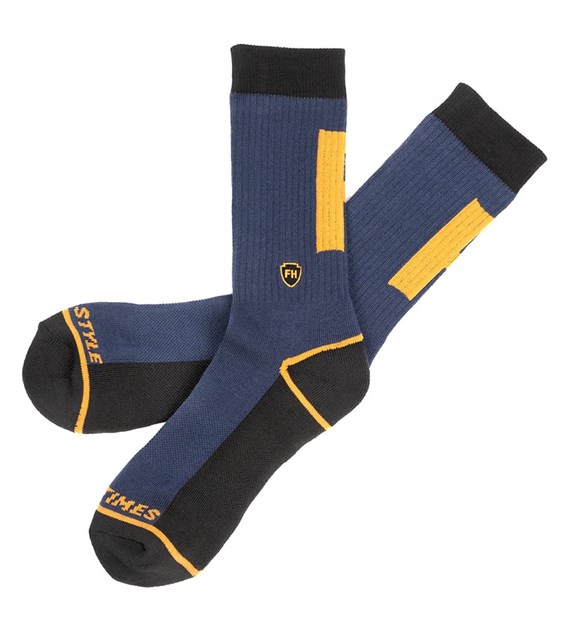 Skarpetki FASTHOUSE Varsity Performance Crew Sock, Midnight Navy - roz. S/M (NEW)