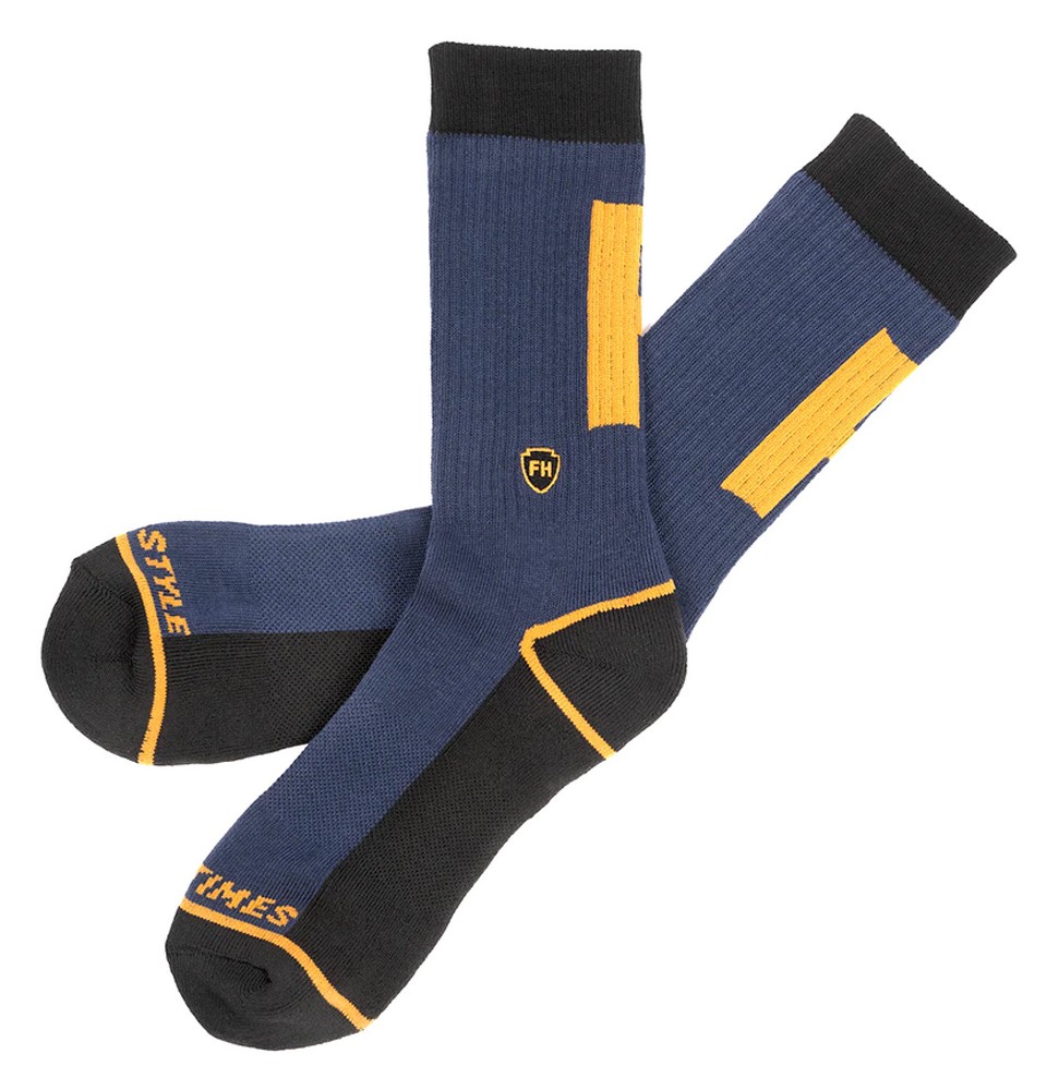 Skarpetki FASTHOUSE Varsity Performance Crew Sock, Midnight Navy - roz. L/XL (NEW)