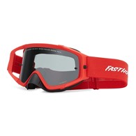 Gogle FASTHOUSE x VONZIPPER, VZ PORKCHOP RALLY GOGGLE RED, Injected Smoke With Mirror Lens  (NEW)