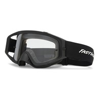 Gogle FASTHOUSE x VONZIPPER, VZ PORKCHOP RALLY GOGGLE BLACK CLEAR LENS, Injected I-Type Clear Lens Lens  (NEW)