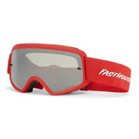Gogle FASTHOUSE x VONZIPPER, VZ BEEFY RALLY GOGGLE RED, Grey Flash Chrome Lens  (NEW)