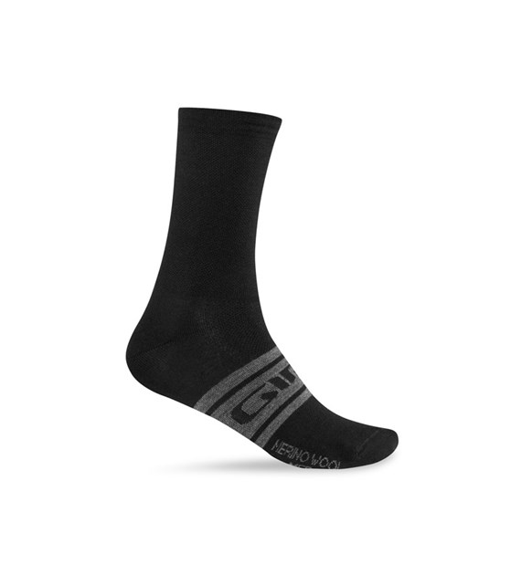 Skarpety GIRO SEASONAL MERINO WOOL black charcoal roz. M (40-42) (NEW)