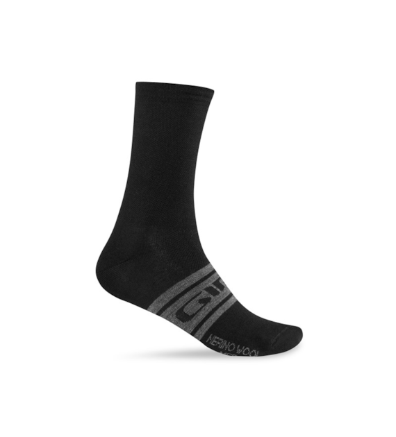 Skarpety GIRO SEASONAL MERINO WOOL black charcoal roz. XL (46-48) (NEW)