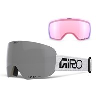 Gogle zimowe GIRO CONTOUR RS WHITE FRAGMENTS (Szyba lustrzana kolorowa VIVID-Carl Zeiss ONYX 9-18% S3 + Szyba lustrzana kolorowa VIVID-Carl Zeiss INFRARED 44-80% S1) (NEW 2026/2027)