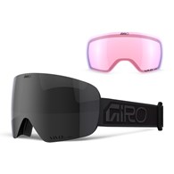 Gogle zimowe GIRO CONTOUR BLACK WORDMARK (Szyba lustrzana kolorowa VIVID-Carl Zeiss JET BLACK 4-8% S4 + Szyba lustrzana kolorowa VIVID-Carl Zeiss INFRARED 44-80% S1) (NEW 2026/2027)