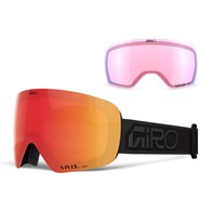 Gogle zimowe GIRO CONTOUR BLACK WORDMARK (Szyba lustrzana kolorowa VIVID-Carl Zeiss EMBER 19-43% S2 + Szyba lustrzana kolorowa VIVID-Carl Zeiss INFRARED 44-80% S1) (NEW 2026/2027)