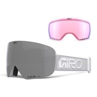 Gogle zimowe GIRO CONTOUR WHITE WORDMARK (Szyba lustrzana kolorowa VIVID-Carl Zeiss ONYX 9-18% S3 + Szyba lustrzana kolorowa VIVID-Carl Zeiss INFRARED 44-80% S1) (NEW 2026/2027)