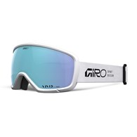 Gogle zimowe GIRO RINGO WHITE STACKED (OTG) (Sferyczne) (Szyba lustrzana kolorowa VIVID-Carl Zeiss ROYAL 19-43% S2) (NEW 2026/2027)