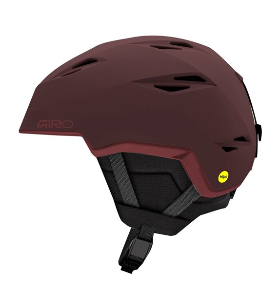 Kask zimowy GIRO GRID SPHERICAL matte dark maroon roz. M (55.5-59 cm) (NEW 2026/2027)