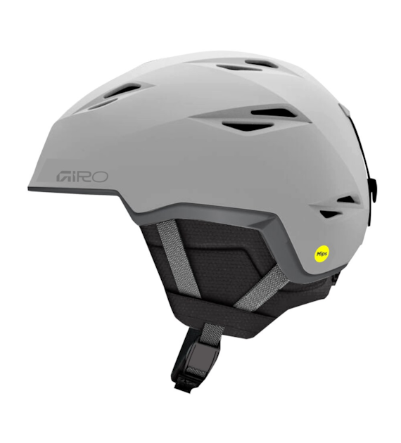 Kask zimowy GIRO GRID SPHERICAL matte pearl white / silver roz. L (59-62.5 cm) (NEW 2026/2027)