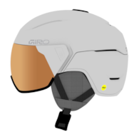 Kask zimowy GIRO ORBIT SPHERICAL Matte Pearl White/Silver Vivid Copper roz. L (59-62.5 cm) (NEW 2026/2027)