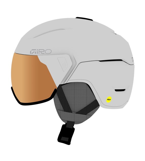 Kask zimowy GIRO ORBIT SPHERICAL Matte Pearl White/Silver Vivid Copper roz. L (59-62.5 cm) (NEW 2026/2027)