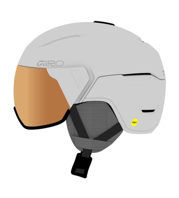 Kask zimowy GIRO ORBIT SPHERICAL Matte Pearl White/Silver Vivid Copper roz. L (59-62.5 cm) (NEW 2026/2027)