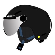 Kask zimowy juniorski GIRO BUZZ MIPS matte black / blue roz. S (52-55.5 cm) (NEW 2026/2027)