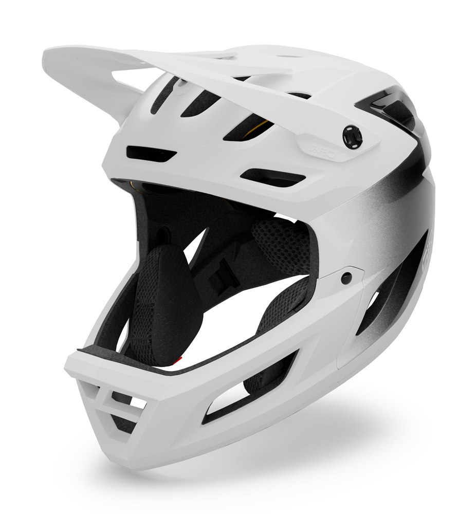 Kask full face GIRO COALITION SPHERICAL matte white/gloss black roz. L (59-63 cm) (NEW 2026)
