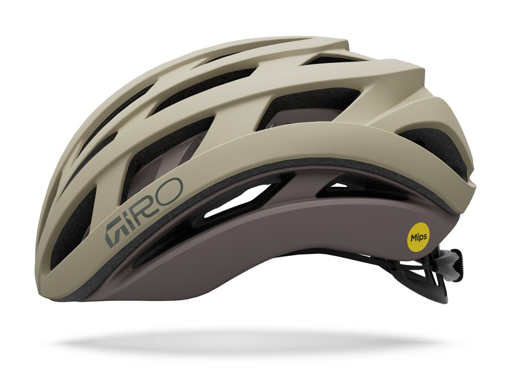 Kask szosowy GIRO HELIOS SPHERICAL MIPS matte stone roz. L (59-63 cm) (NEW 2026)