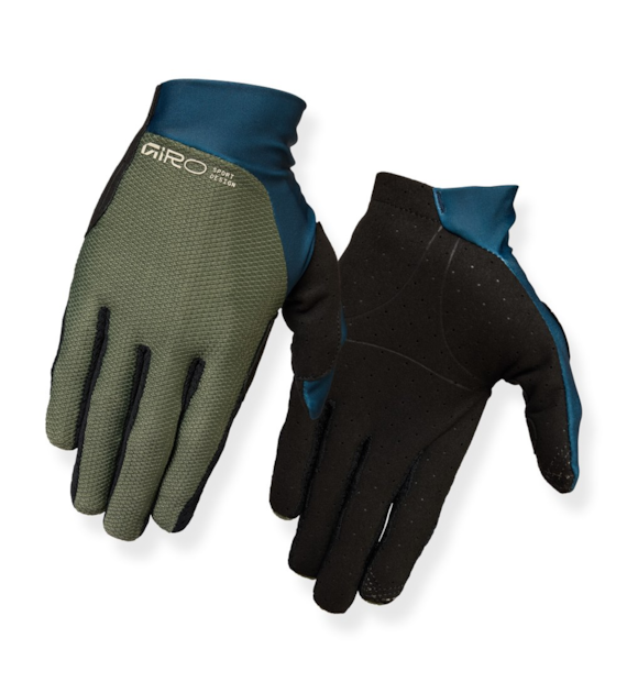 Rękawiczki męskie GIRO TRIXTER długi palec dark sage roz. L (obwód dłoni 229-248 mm / dł. dłoni 189-199 mm) (NEW 2026)
