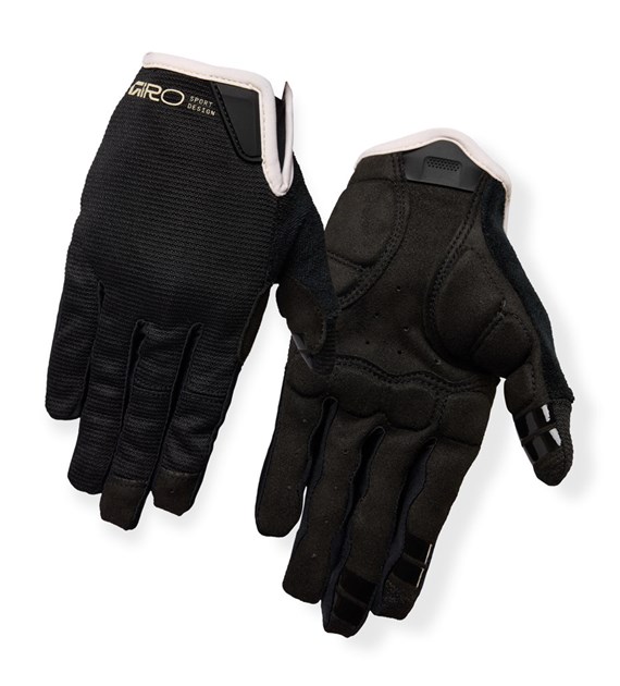 Rękawiczki damskie GIRO LA DND GEL długi palec black roz. M (obwód dłoni 170-189 mm / dł. dłoni 170-184 mm) (NEW 2026)