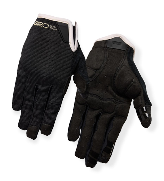 Rękawiczki damskie GIRO LA DND GEL długi palec black roz. XL (obwód dłoni 205-210 mm / dł. dłoni 196-205 mm) (NEW 2026)