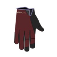 Rękawiczki damskie GIRO LA DND GEL długi palec dark maroon roz. L (obwód dłoni 190-204 mm / dł. dłoni 185-195 mm) (NEW 2026)