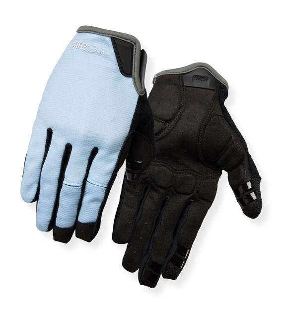 Rękawiczki damskie GIRO LA DND GEL długi palec sky blue roz. S (obwód dłoni 155-169 mm / dł. dłoni 160-169 mm) (NEW 2026)