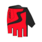 Rękawiczki juniorskie GIRO BRAVO JR krótki palec flame red roz. M (obwód dłoni 152-162 mm / dł. dłoni 160-165 mm)