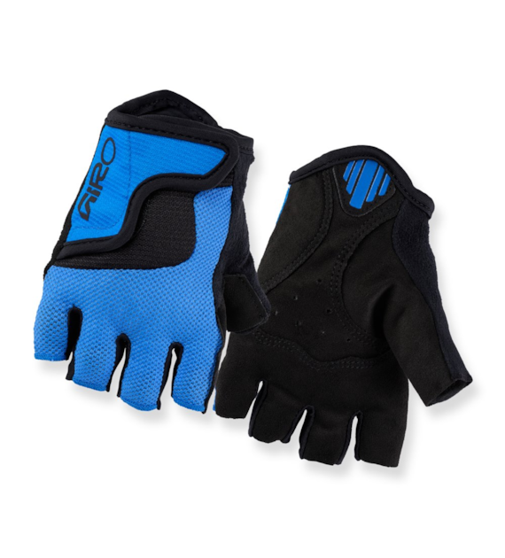 Rękawiczki juniorskie GIRO BRAVO JR krótki palec blue jewel roz. L (obwód dłoni od 162 mm / dł. dłoni od 165 mm) (NEW 2026)