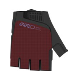 Rękawiczki damskie GIRO TESSA II GEL krótki palec dark maroon roz. L (obwód dłoni 190-204 mm / dł. dłoni 185-195 mm) (NEW 2026)