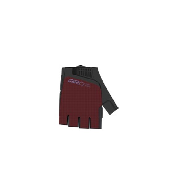 Rękawiczki damskie GIRO TESSA II GEL krótki palec dark maroon roz. XL (obwód dłoni 205-210 mm / dł. dłoni 196-205 mm) (NEW 2026)