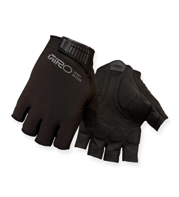 Rękawiczki męskie GIRO BRAVO II GEL krótki palec black roz. S (obwód dłoni 178-203 mm / dł. dłoni 175-180 mm) (NEW 2026)