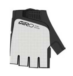 Rękawiczki męskie GIRO BRAVO II GEL krótki palec white roz. M (obwód dłoni 203-229 mm / dł. dłoni 181-188 mm) (NEW 2026)