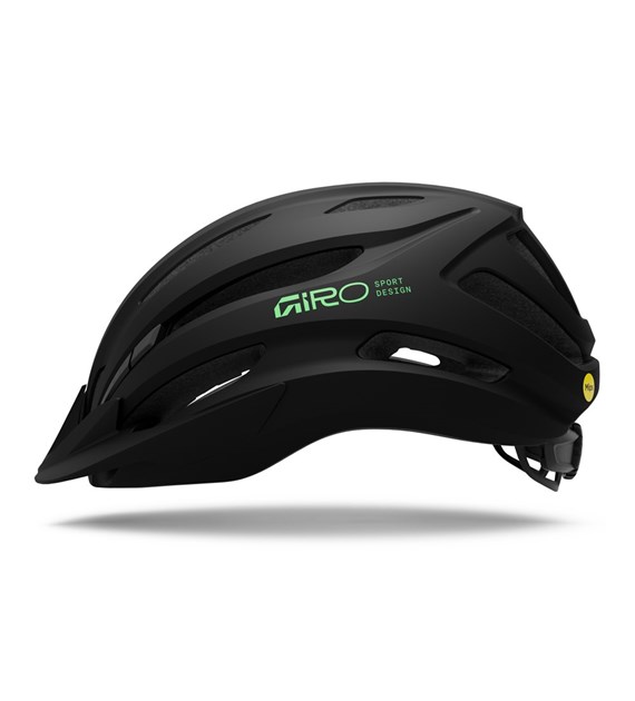 Kask dziecięcy juniorski GIRO REGISTER MIPS II matte black/vivid green roz. Uniwersalny (50-57 cm) (NEW 2026)