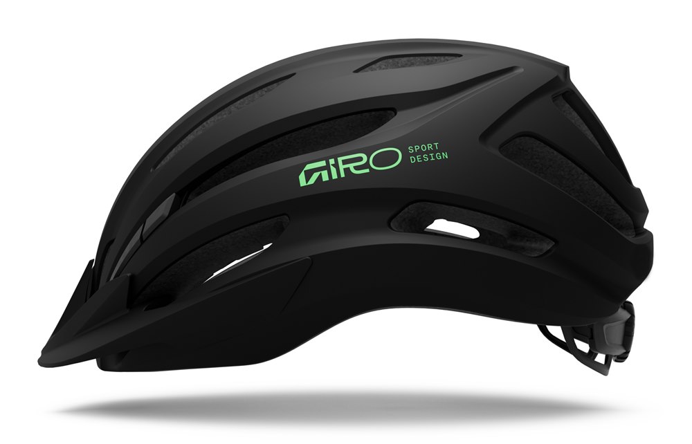 Kask dziecięcy juniorski GIRO REGISTER II matte black/vivid green roz. Uniwersalny (50-57 cm) (NEW 2026)